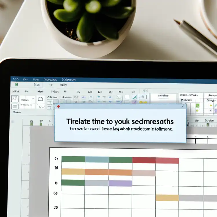 Free project timeline Excel template