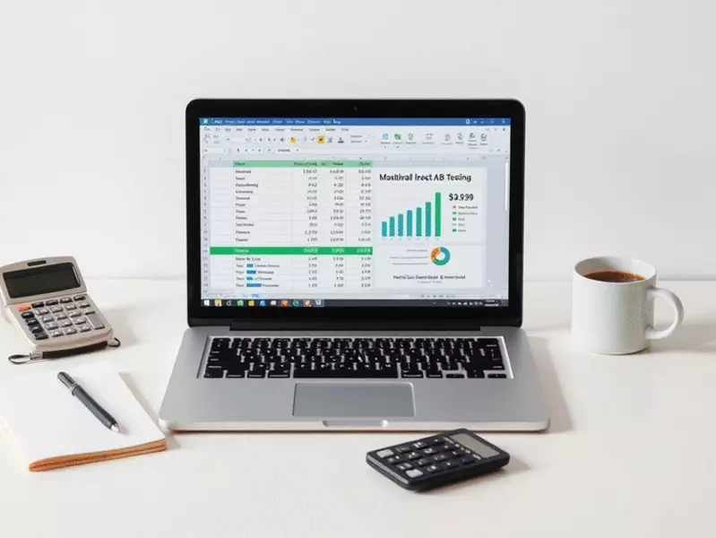 Using Excel for A/B Testing Results Analysis