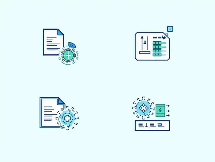Nested formulas in Excel example with highlighted functions and calculations