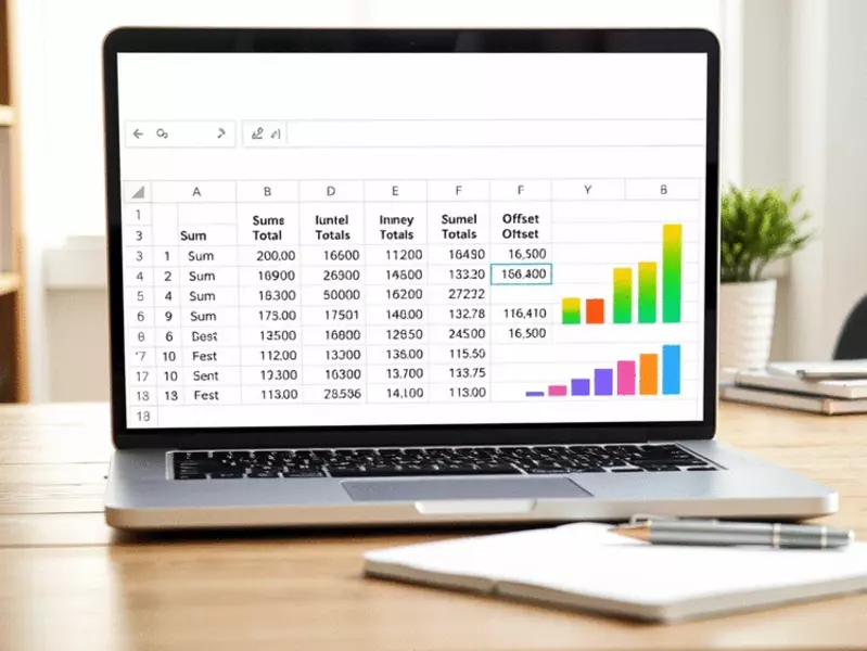 Calculating Running Totals with SUM and OFFSET