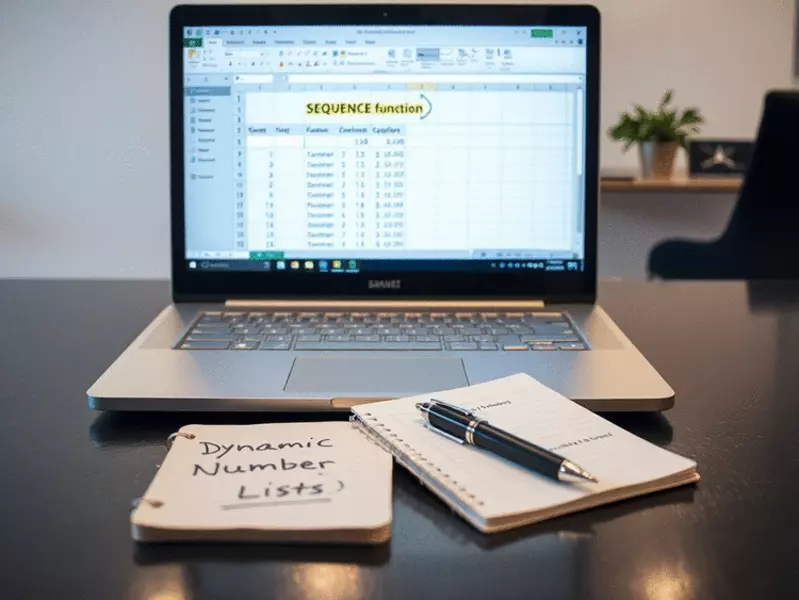 Using SEQUENCE for Dynamic Number Lists