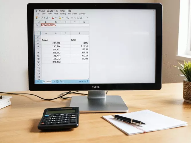 Using the NETWORKDAYS Function for Workday Calculations