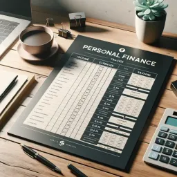 Personal Finance Tracker Template for Monthly Budgeting